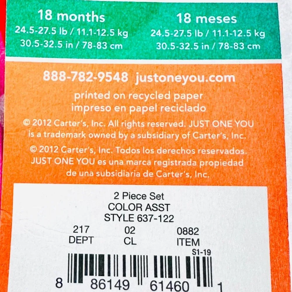 Carters carter pink